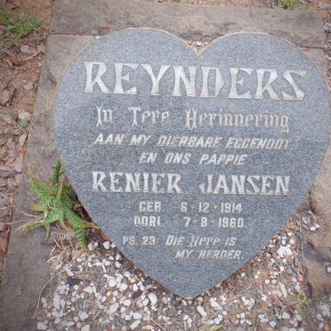 REYNDERS Renier Jansen 1914-1960