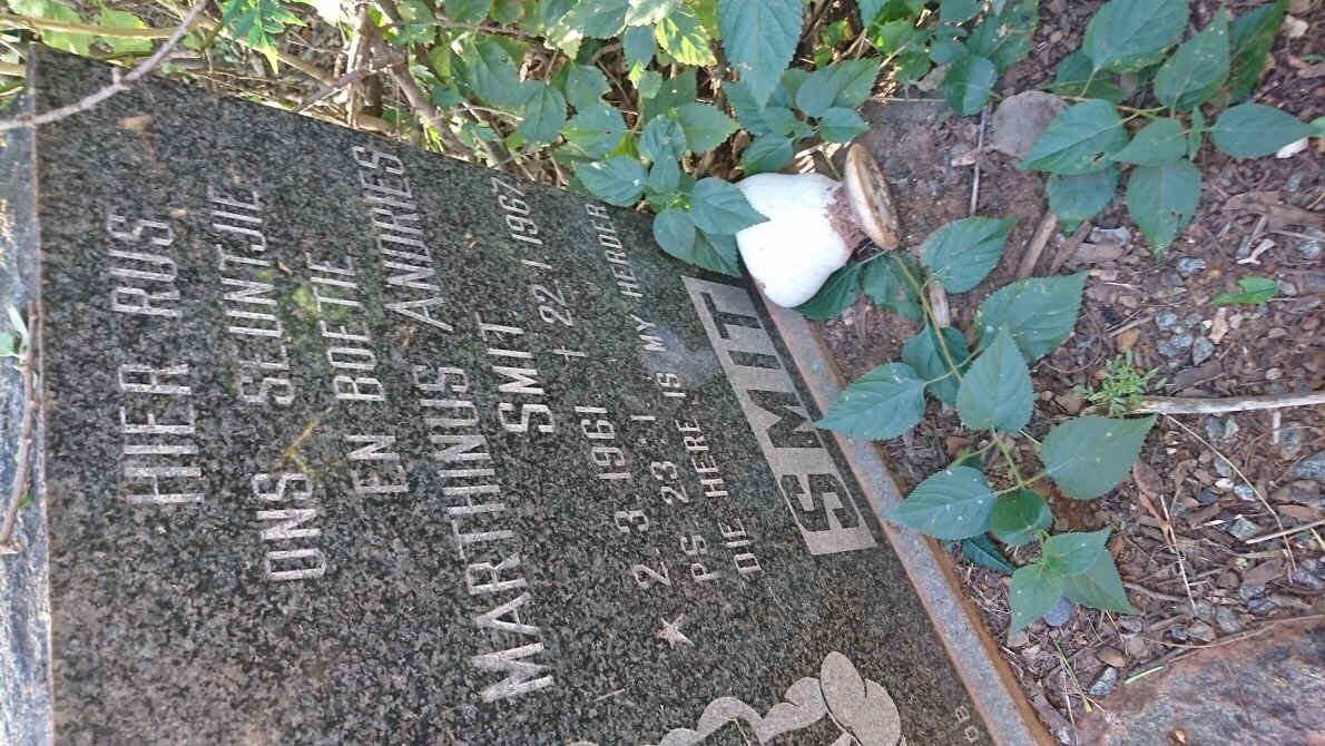SMIT Marthinus Andries 1961-1967