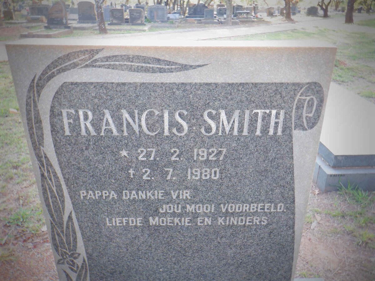 SMITH Francis 1927-1980