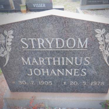 STRYDOM Marthinus Johannes 1905-1978