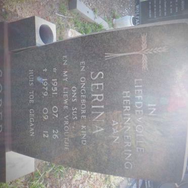 SOPER Serina 1951-1979