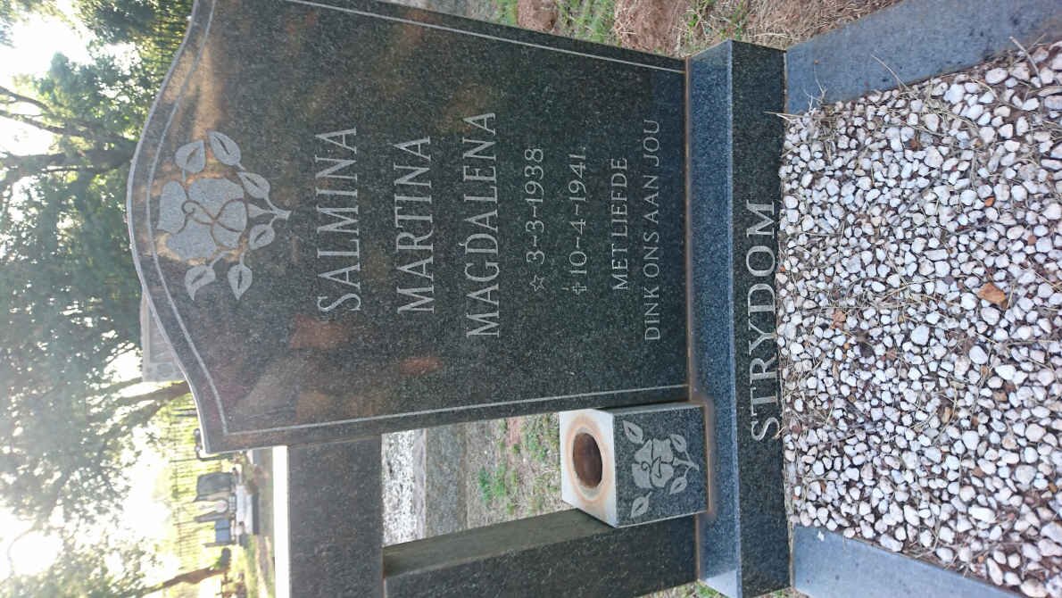 STRYDOM Salmina Martina Magdalena 1938-1941