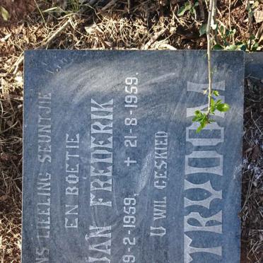 STRYDOM Jan Frederik 1959-1959