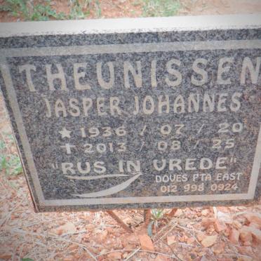 THEUNISSEN Jasper Johannes 1936-2013
