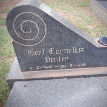VENTER Gert Cornelius 1946-1968