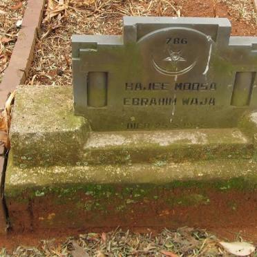 WAJA Hajee Moosa Ebrahim -1955