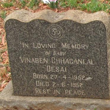 DESAI Vinaben Chhaganlal 1952-1952