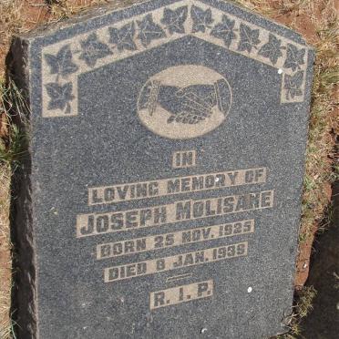 MOLISANE Joseph 1925-1939