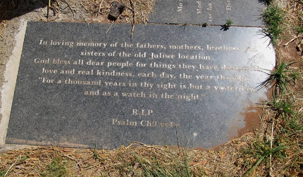 Juliwe Location Memorial