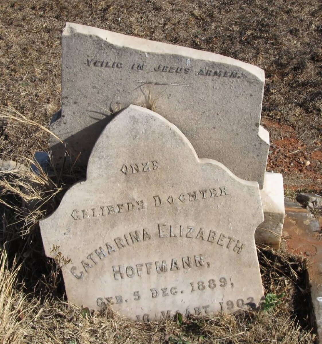 HOFFMANN Catharina Elizabeth 1889-1902