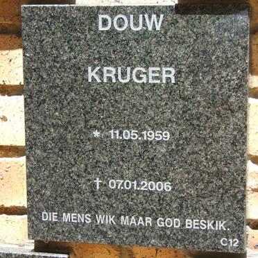 KRUGER Douw 1959-2006