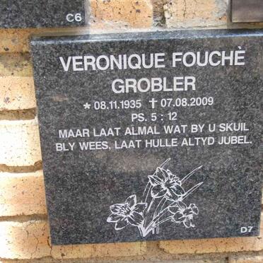 GROBLER Veronique Fouché 1935-2009