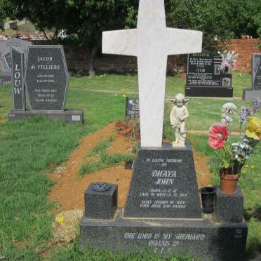 DHAYA John 1947-2001