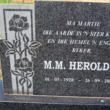 HEROLDT M.M. 1928-2000