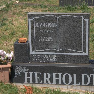 HERHOLDT Johannes Jacobus 1933-2000