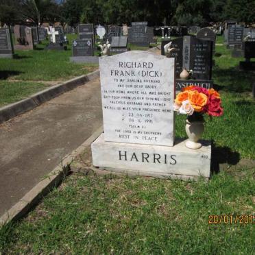 HARRIS Richard Frank 1917-1991