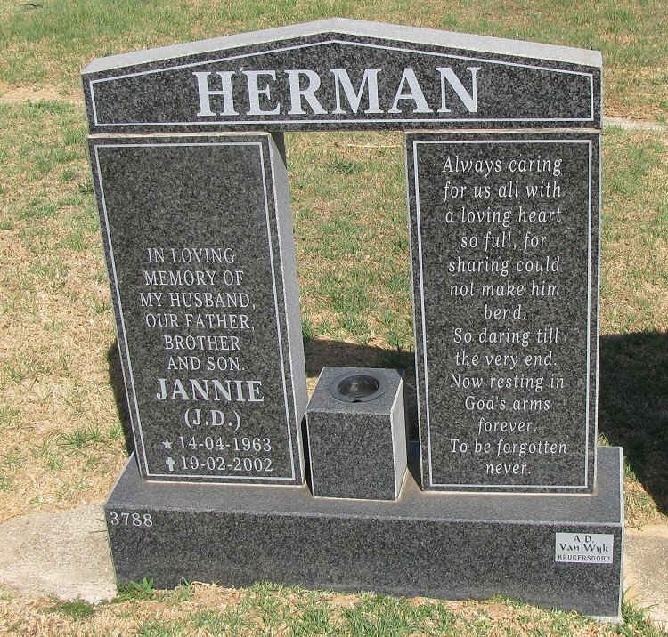 HERMAN J.D. 1963-2002