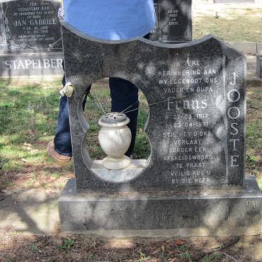 JOOSTE Frans 1917-1991