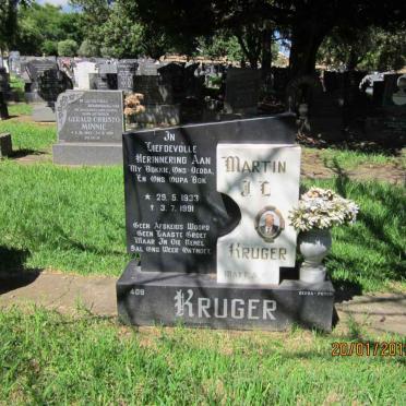 KRUGER J.C. 1933-1991