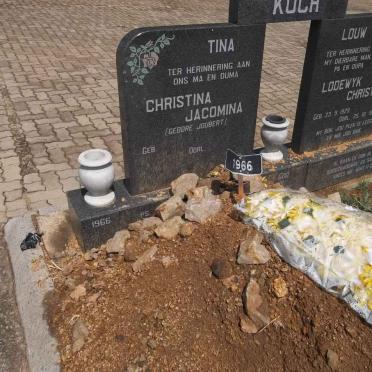 KOCH Lodewyk Christian 1929-1997 &amp; Christina Jacomina JOUBERT