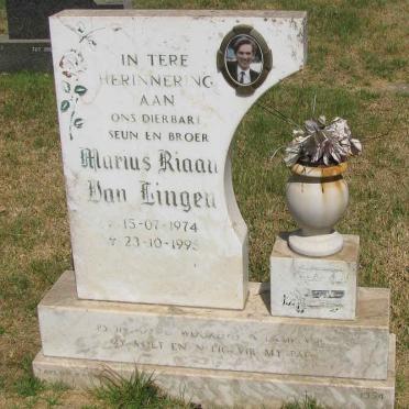 LINGEN Marius Riaan, van 1974-1995