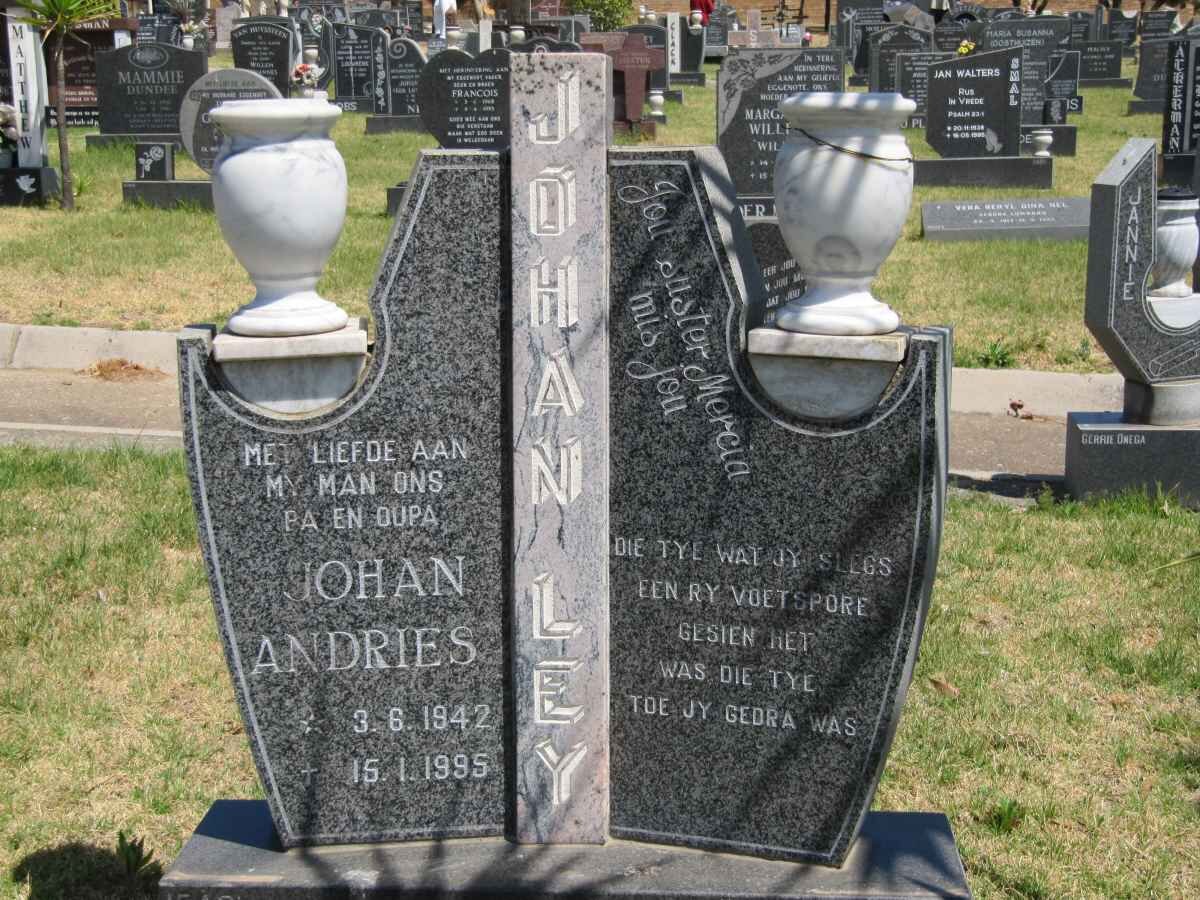 LEY Johan Andries 1942-1995