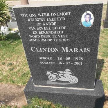 MARAIS Clinton 1978-2001