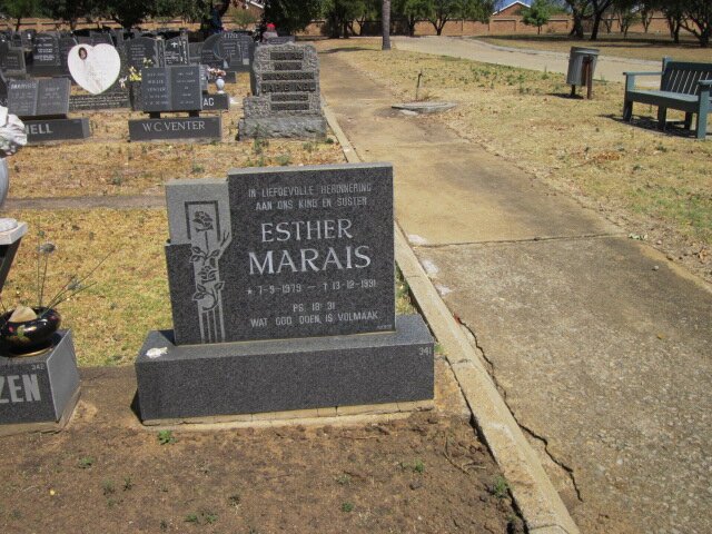 MARAIS Esther 1979-1991