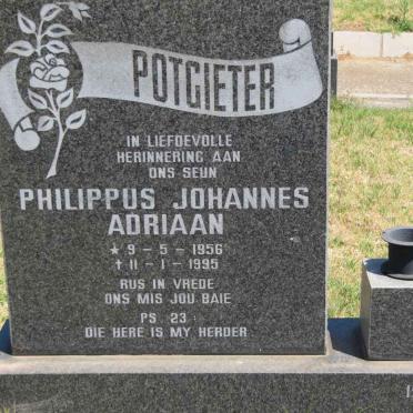 POTGIETER Philippus Johannes Adriaan 1956-1995