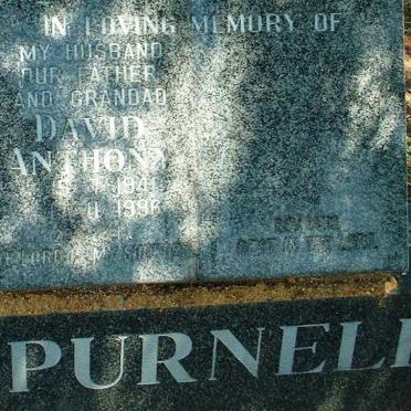 PURNELL David Anthony 1941-1996