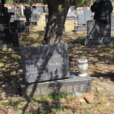 ROESTORFF Ernst Philipus Jacobus 1939-1991