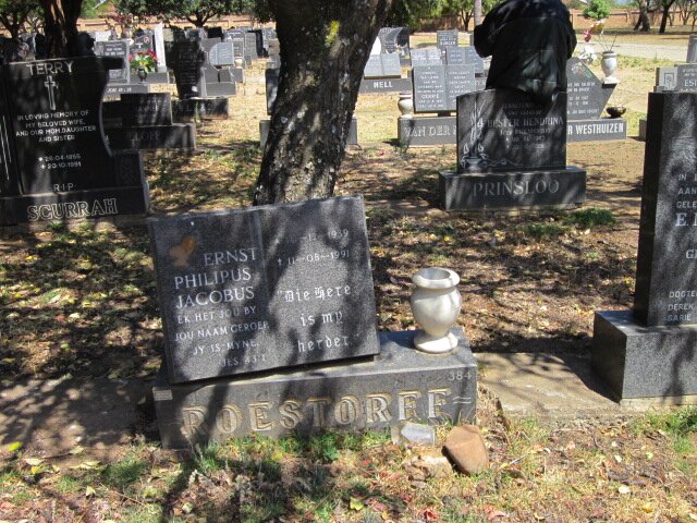 ROESTORFF Ernst Philipus Jacobus 1939-1991