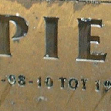 RENSBURG Piet, van 1943-1996