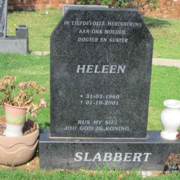SLABBERT Heleen 1960-2001