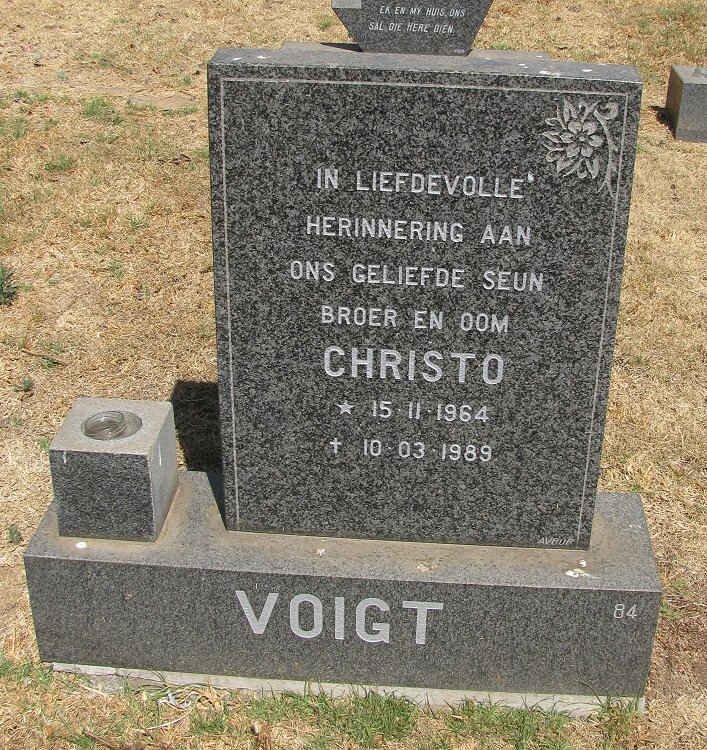 VOIGT Christo 1964-1989