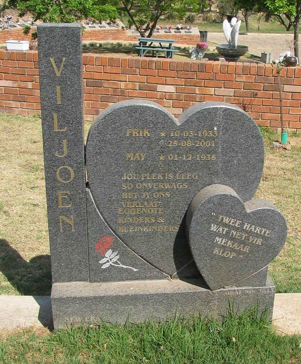 VILJOEN Frik 1933-2001 &amp; May 1936-