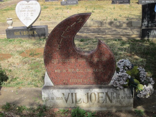 VILJOEN Willie 1959-1991