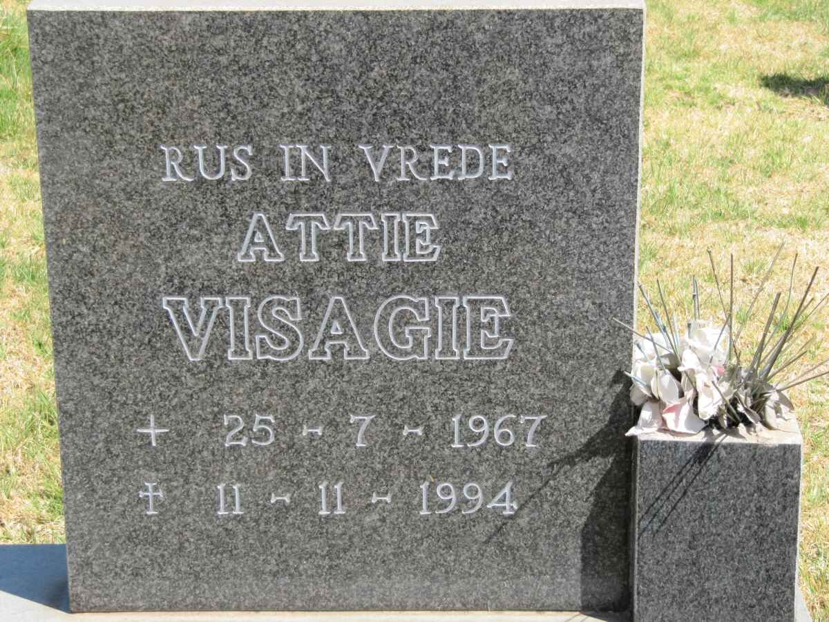 VISAGIE Attie 1967-1994