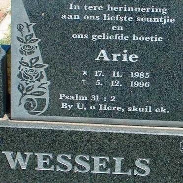 WESSELS Arie 1985-1996