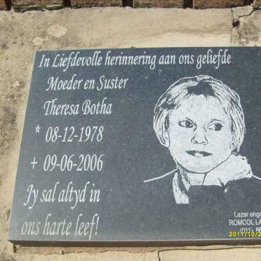 BOTHA Theresa 1978-2006