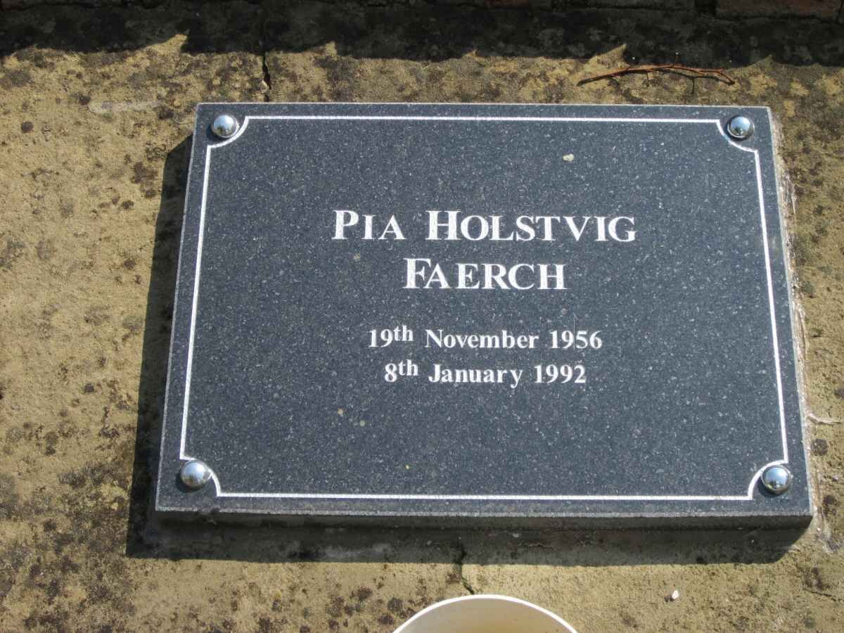 FAERCH Pia Holstvig 1956-1992