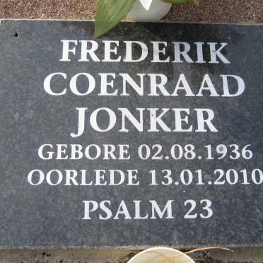 JONKER Frederik Coenraad 1936.2010