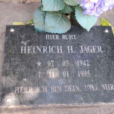 JÄGER Heinrich H. 1942-1995