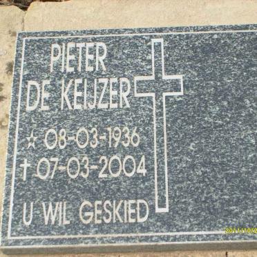 KEIJZER Pieter, de 1936-2004