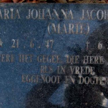 LUDIK Maria Johanna Jacoba 1947-1995