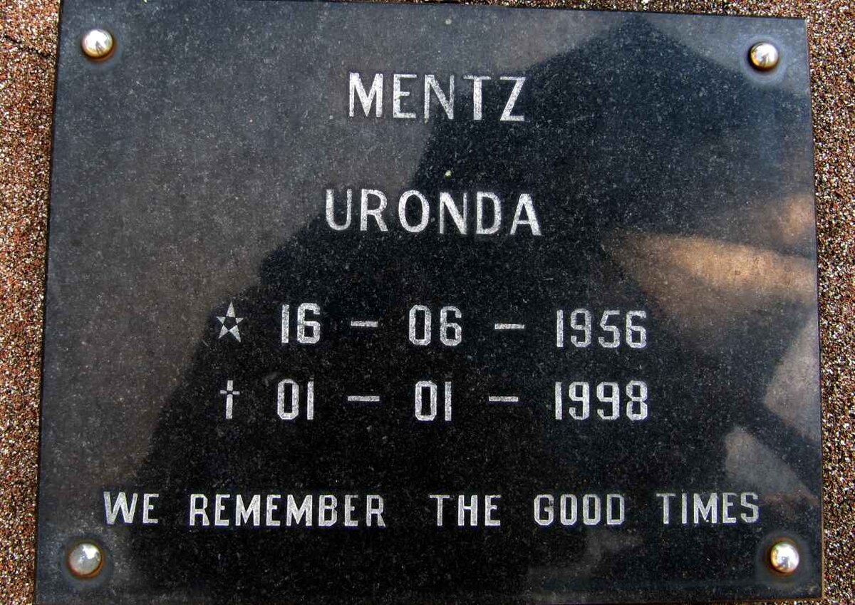 MENTZ Uronda 1956-1998