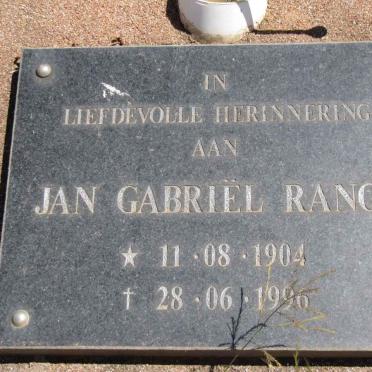 RANGE Jan Gabriël 1904-1996