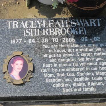 SWART Tracey-Leah nee SHERBROOK 1977-2005