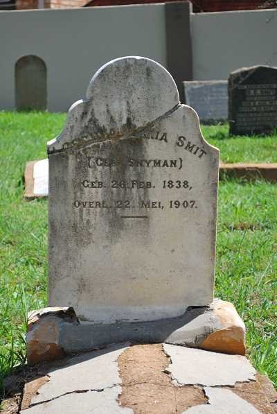 SMIT Cecilia Maria nee SNYMAN 1838-1907