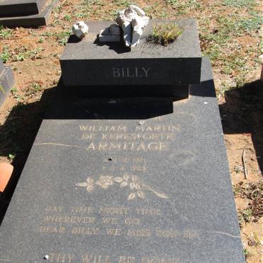 ARMITAGE William Martin de Keresforth 1971-1985